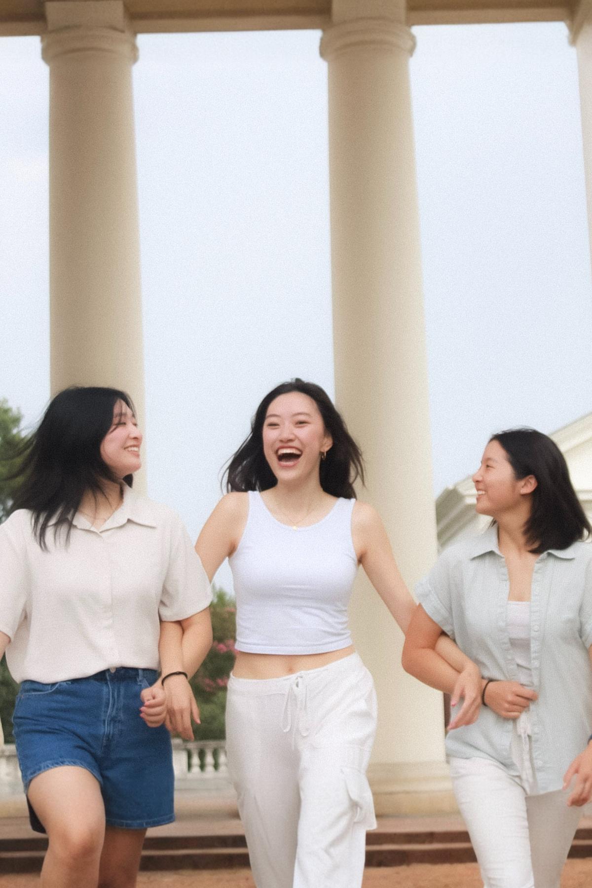 Alisha Qian, Kelly Gu, and Hana Wang