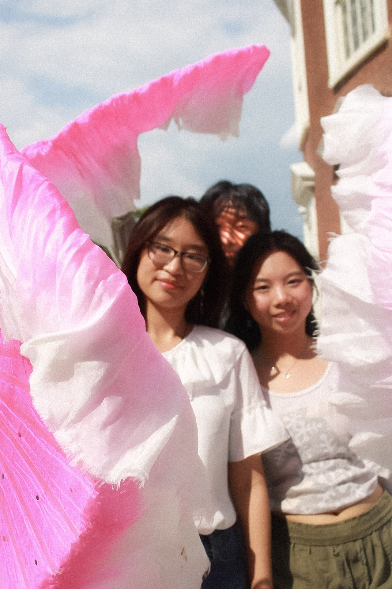 Michelle Zhuang, Dakota Yu, and li Rong