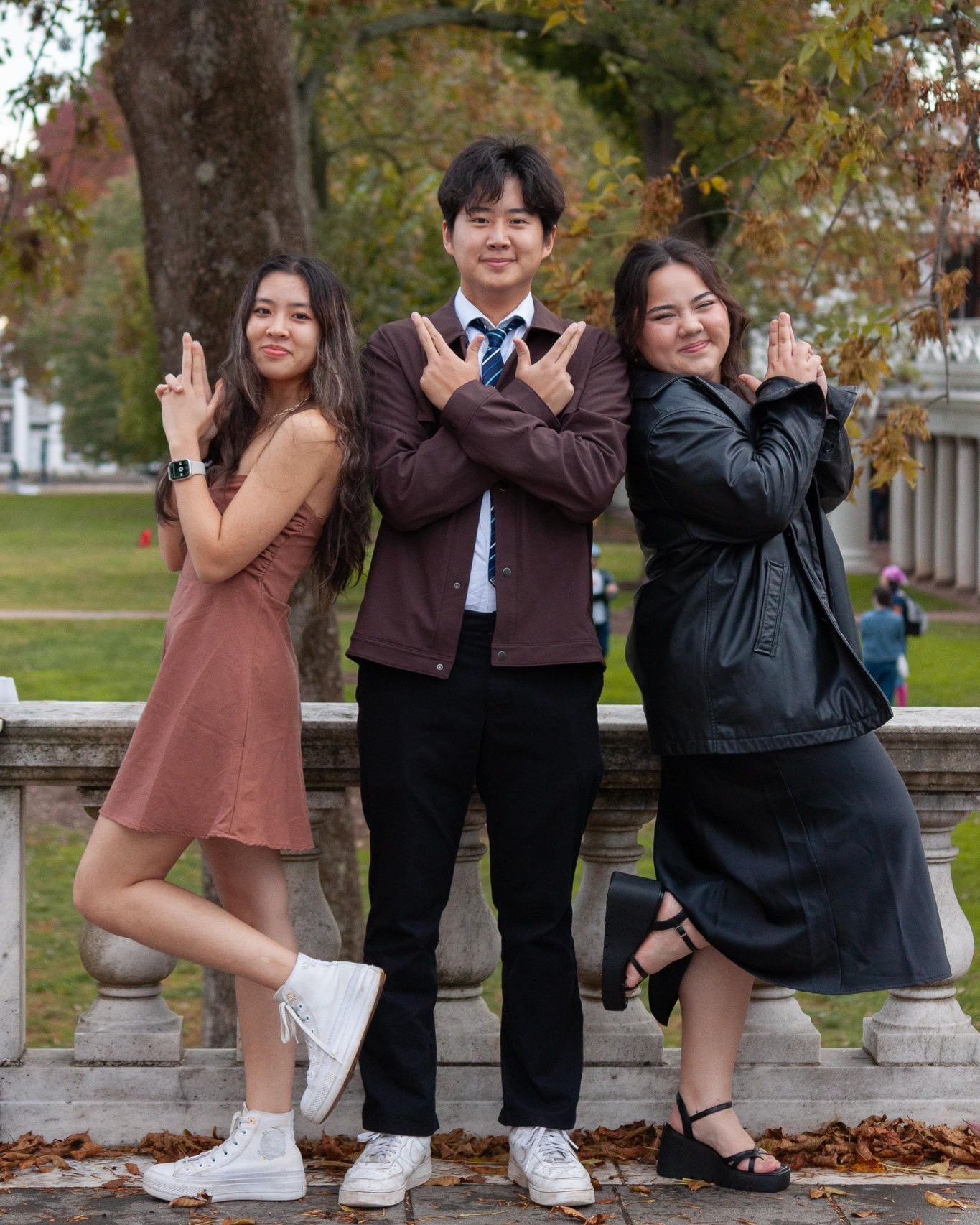 Kyra Li, Eddie Wei, and Lizzie Chu